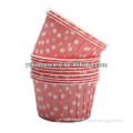 Polka dot paper baking cup/ cake baking supplies